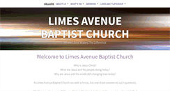 Desktop Screenshot of labaptistchurch.org